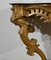 Napoleon III Giltwood Wall Console Table in Louis XV Style, 19th Century, Image 10