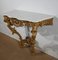 Napoleon III Giltwood Wall Console Table in Louis XV Style, 19th Century, Image 3