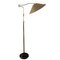 Italian Brass Floor Lamp with Marble Base, 1950s, Image 7