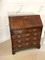 Antique George I Figured Walnut Bureau with Original Handles , 1720 1