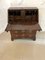 Antique George I Figured Walnut Bureau with Original Handles , 1720 8