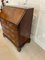 Antique George I Figured Walnut Bureau with Original Handles , 1720 13