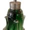 Green Glass Table Lamp, Belgian, 1960s 2