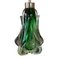 Green Glass Table Lamp, Belgian, 1960s, Image 3