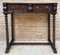 Spanish Console or Desk Table with Drawers and Solomonic Legs 1