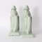 Art Deco Figural Bookends, 1930s, Set of 2 9