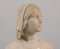 Buste de Jeanne d'Arc en Albâtre et Onyx d'après G. Bessi, Fin 1800s 6