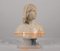 Bust of Joan of Arc in Alabaster and Onyx After G. Bessi, Late 1800s, Image 19