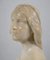 Bust of Joan of Arc in Alabaster and Onyx After G. Bessi, Late 1800s, Image 11
