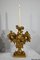 Florentiner Kerzenhalter aus goldenem Lindenholz, spätes 18. Jh., 2er Set 8