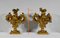 Florentine Fire Pot Candleholders in Golden Linden, Late 18th Century, Set of 2, Image 16
