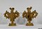 Florentine Fire Pot Candleholders in Golden Linden, Late 18th Century, Set of 2 15