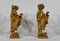 Florentine Fire Pot Candleholders in Golden Linden, Late 18th Century, Set of 2, Image 18