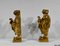 Florentine Fire Pot Candleholders in Golden Linden, Late 18th Century, Set of 2, Image 14