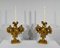 Florentine Fire Pot Candleholders in Golden Linden, Late 18th Century, Set of 2 17