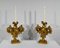 Florentine Fire Pot Candleholders in Golden Linden, Late 18th Century, Set of 2, Image 17