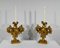 Florentiner Kerzenhalter aus goldenem Lindenholz, spätes 18. Jh., 2er Set 17
