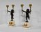 Candleholders in Bronze and Marble, Early 19th Century, Set of 2 4