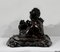 Chinese Artist, Buddha, Late 19th Century, Metal, Glass & Rosewood 12