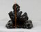 Chinese Artist, Buddha, Late 19th Century, Metal, Glass & Rosewood, Image 20