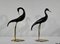 Metal Water Bird Sculptures, 1940, Set of 2 15
