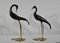 Esculturas de pájaro de agua de metal, 1940. Juego de 2, Imagen 16