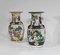 Nanjing Porcelain Vases, China, Late 19th Century, Set of 2 3