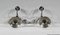 Silver Bronze Candleholders, Late 19th Century, Set of 2, Image 18