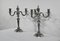 Silver Bronze Candleholders, Late 19th Century, Set of 2, Image 4