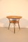 Tavolino da caffè geometrico in bambù e metallo di Janine Abraham & Dirk Jan Rol per Edition Rouger, anni '50, Immagine 1
