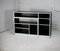 Storage Cabinet in Black Lacquered Wood and Aluminum, France, 1975 10