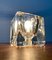 Vintage German Glass TA 14 Cube Table Lamps from Peill & Putzler, 1970s, Set of 2 5