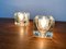 Vintage German Glass TA 14 Cube Table Lamps from Peill & Putzler, 1970s, Set of 2 2