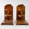 Brutalist Oak Shelves by Audoux & Minet, 1950s, Set of 2 2