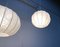 Mid-Century German Cocoon Pendant Lamps by Friedel Wauer for Goldkant Leuchten, 1960s, Set of 2, Image 14
