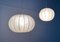 Mid-Century German Cocoon Pendant Lamps by Friedel Wauer for Goldkant Leuchten, 1960s, Set of 2, Image 11