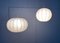 Mid-Century German Cocoon Pendant Lamps by Friedel Wauer for Goldkant Leuchten, 1960s, Set of 2, Image 10