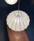 Lámparas colgantes Cocoon alemanas Mid-Century de Friedel Wauer para Goldkant Leuchten, años 60. Juego de 2, Imagen 2