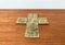 Brutalistische Mid-Century Sakral Cross Skulptur aus Metall, 1960er 2