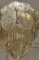 Lampadario Art Déco in vetro di Murano, Immagine 2