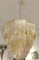 Lámpara de araña Art Déco de cristal de Murano, Imagen 6