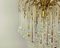 Lámpara de araña vintage de diseño de cristal de Murano, Massive Belgium, años 70, Imagen 5