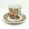 Hand-Painted Cups and Saucers from Karolina Factory, Poland, 1970s, Set of 8 11