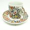 Hand-Painted Cups and Saucers from Karolina Factory, Poland, 1970s, Set of 8, Image 15