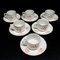 Art Deco Coffee Cups and Saucers from Ćmielów Factory, Poland, 1930s, Set of 12 1