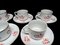 Art Deco Coffee Cups and Saucers from Ćmielów Factory, Poland, 1930s, Set of 12 3