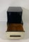 Italian Art Deco Parchment and Black Lacquer Cabinet, 1940s 11