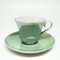 Postmodern Coffee Cups and Saucers from Ćmielów Factory, Poland, 1960s, Set of 8 5