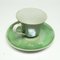 Postmodern Coffee Cups and Saucers from Ćmielów Factory, Poland, 1960s, Set of 8 6