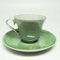 Postmodern Coffee Cups and Saucers from Ćmielów Factory, Poland, 1960s, Set of 8 7